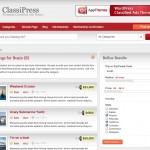 ClassiPress refine search page ClassiPress refine search page