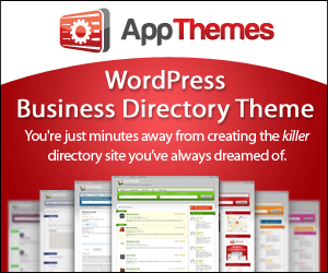 AppThemes Vantage - a business directory theme for WordPress