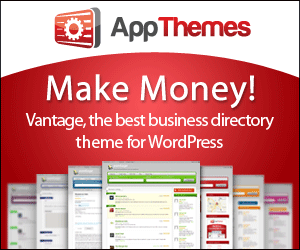 AppThemes Vantage - a business directory theme for WordPress